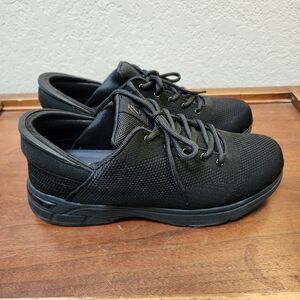 Zeba Men's Black Shoes Size 11.5 extra wide